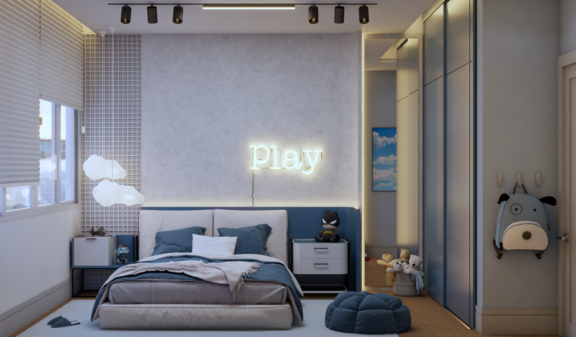 Reforma do dormitório de um menino – Caxias do Sul